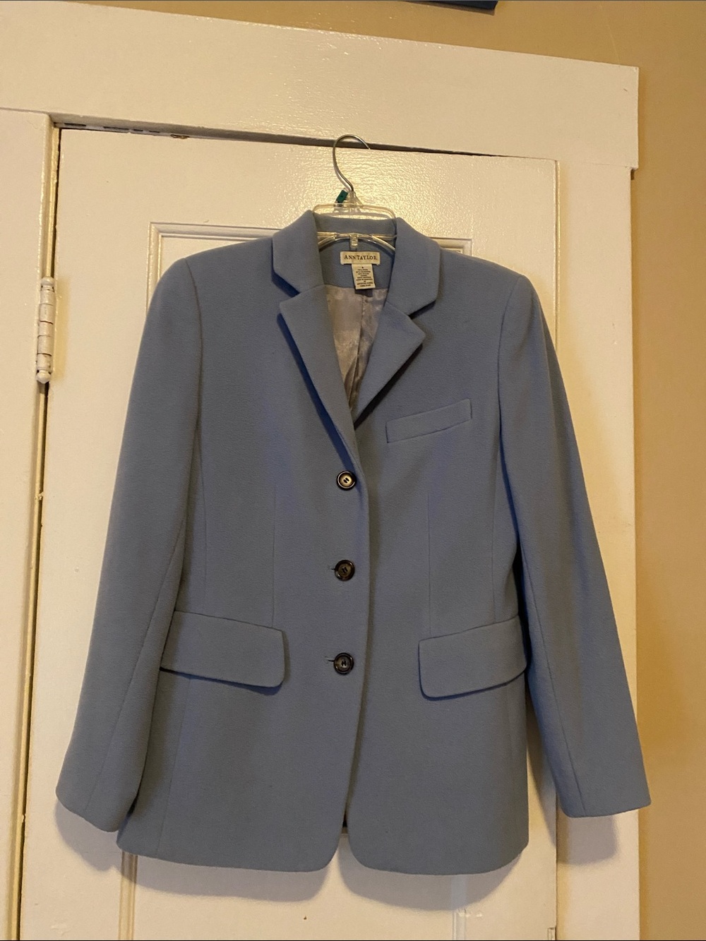 ANTONIO MELANI Powder Blue Womens Blazer Jacket